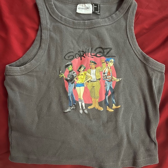 Gorillaz Forever 21 Crop Tank Top - Picture 1 of 2